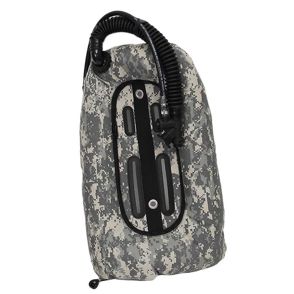 Scuba Diving BCD Tech Diving Donut Wing Single Tank 18lbs Digital Camouflage