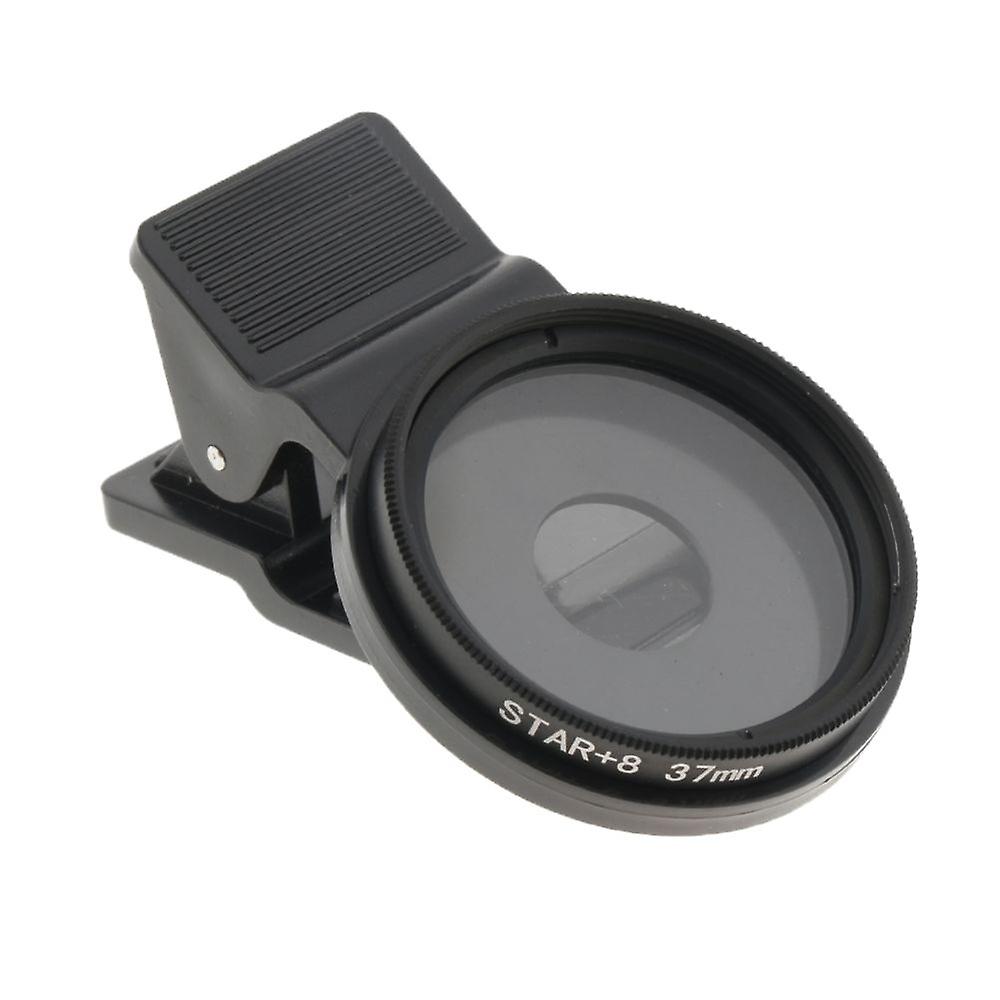 Star Effect 37mm Cross Filter For Camera Effect