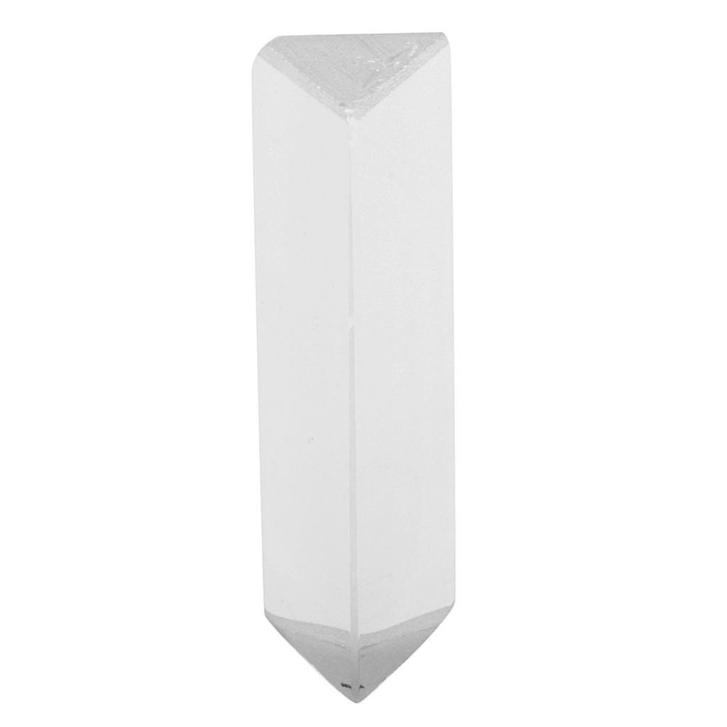3 inch Triangular Prism Teaching Optical Glass Physics Education