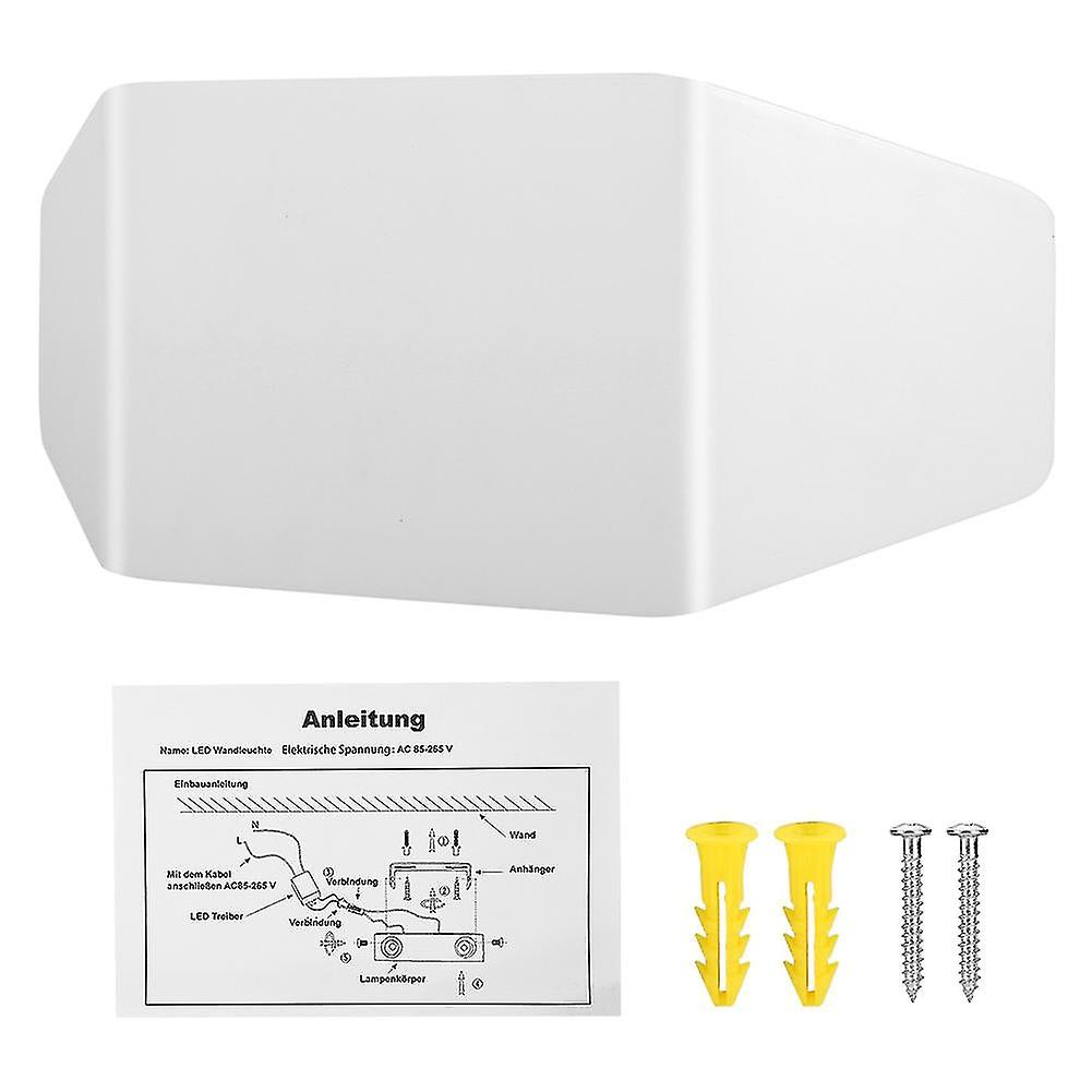 Led Modern Simple Wall Lamp 6w Warm White Creative Corridor White Decorative Lamp