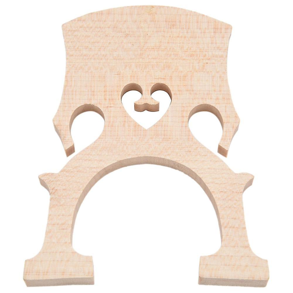 Professional Cello Bridge For 3/4 Size Cello Exquisite Maple Material
