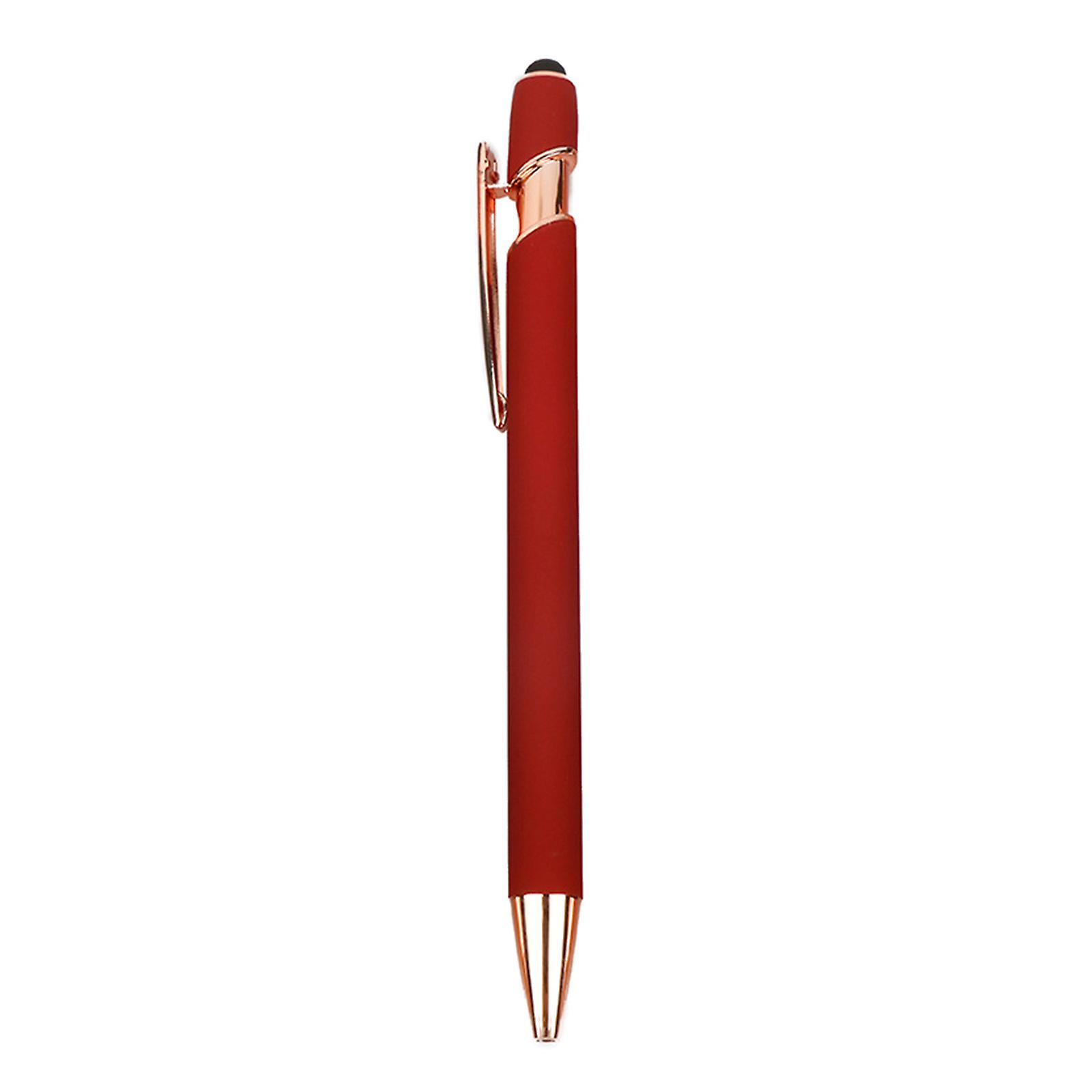 قابل للسحب حبر جاف القلم المعادن توقيع الأعمال القلم الكتابة بسلاسة 0.7MM