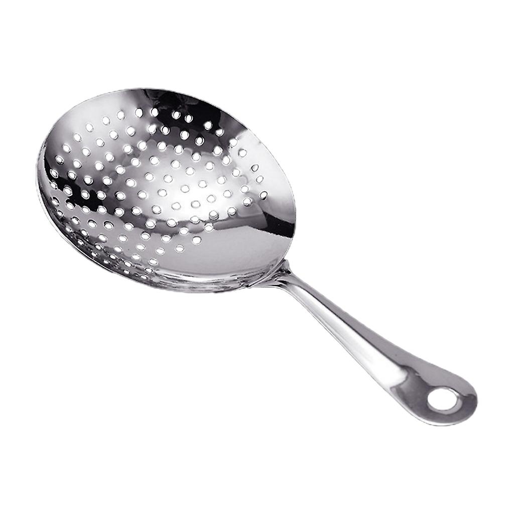Ice-Cube Filter Edelstahl Cocktail Sieb Löffel Essential Bar Tool