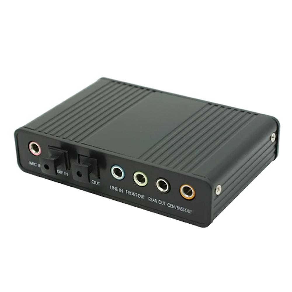 Usb 2.0 Channel 5.1 Optical Toslink S/pdif Audio Sound Card,external Audio Adapter Converter -pc Computer Laptop Sound Recording