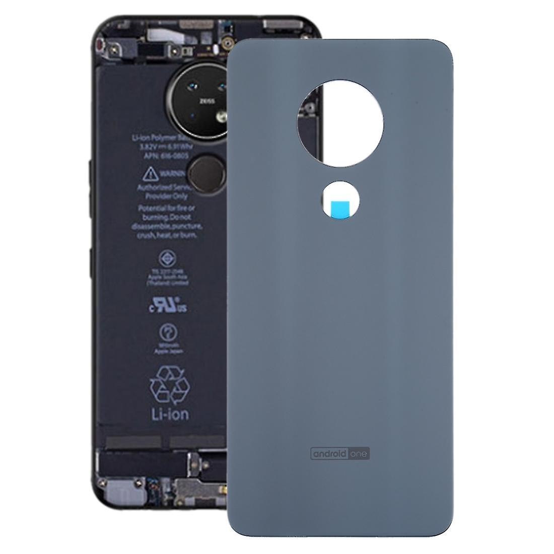 Battery Back Cover for Nokia 7.2(Frosted Silver)