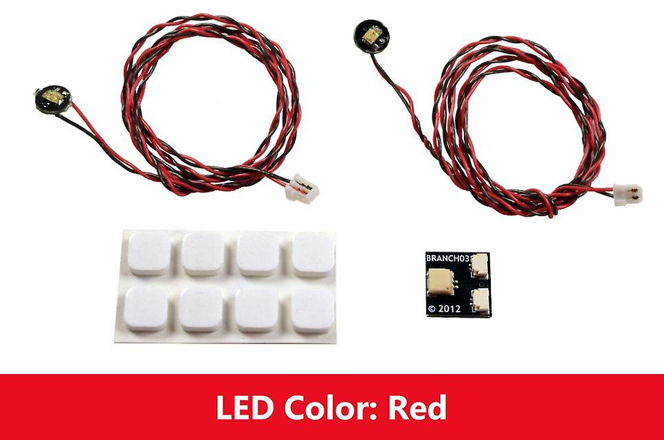Brickstuff Red Pico LED Light Board 2-Pack - LEAF01-PRD-2PK