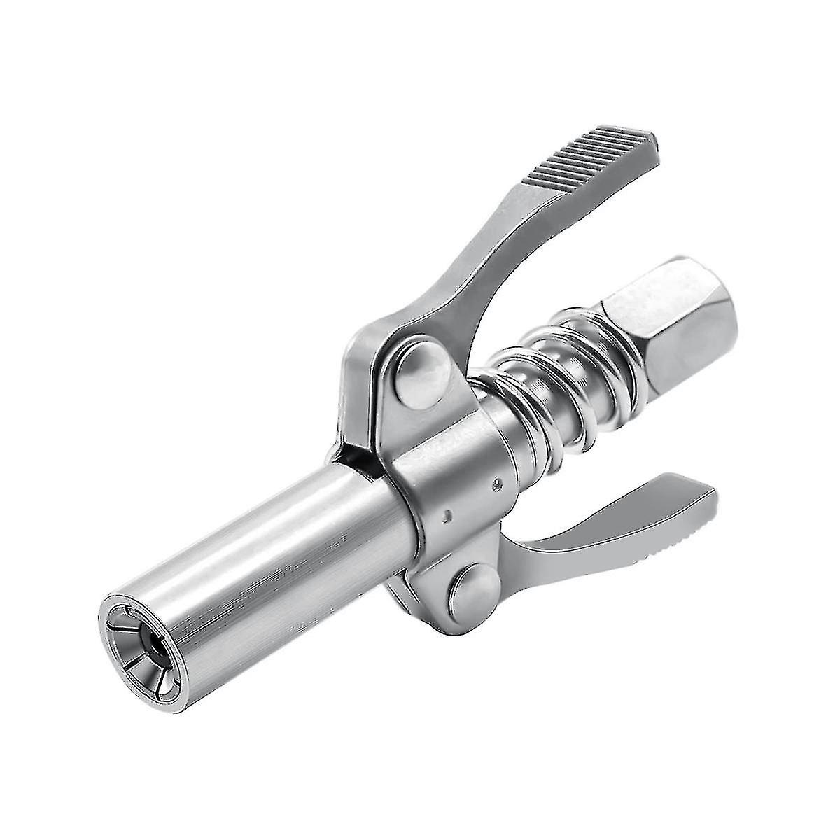 Double Handle Grease Nipple Coupler Double Handle Quick Lock Release Grease Ends Couplers Compatible