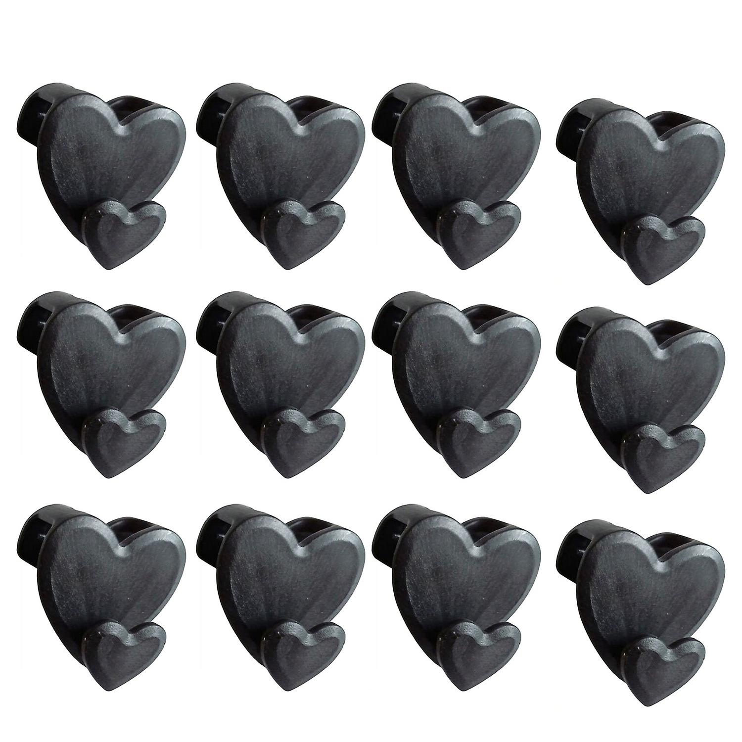 12Pcs Hanger Hooks Strong Load-bearing Anti-skid Smooth Edges Effective Organizer Reusable Clothes H