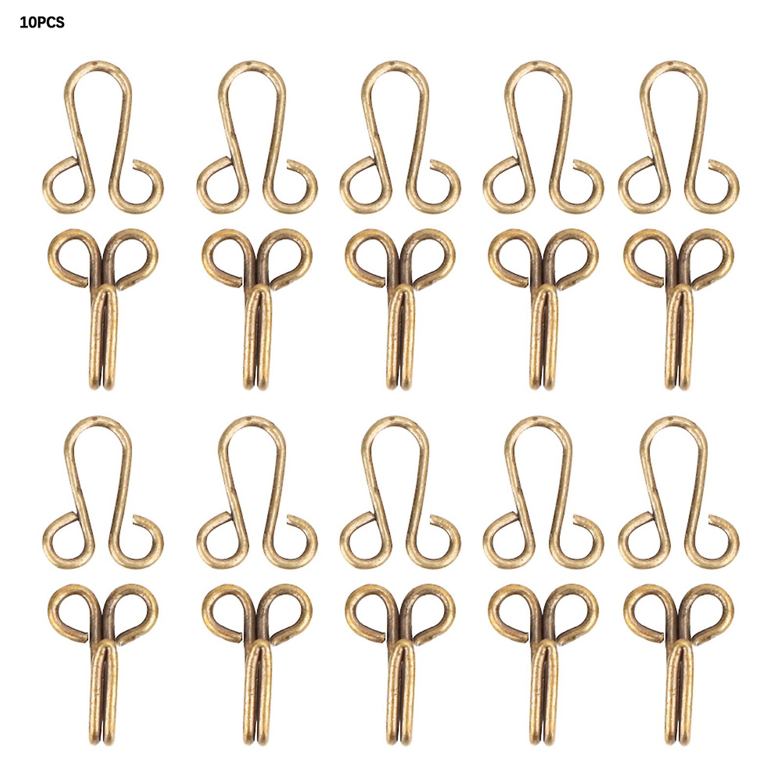 Leather Coat Hooks, Sew-On Fasteners