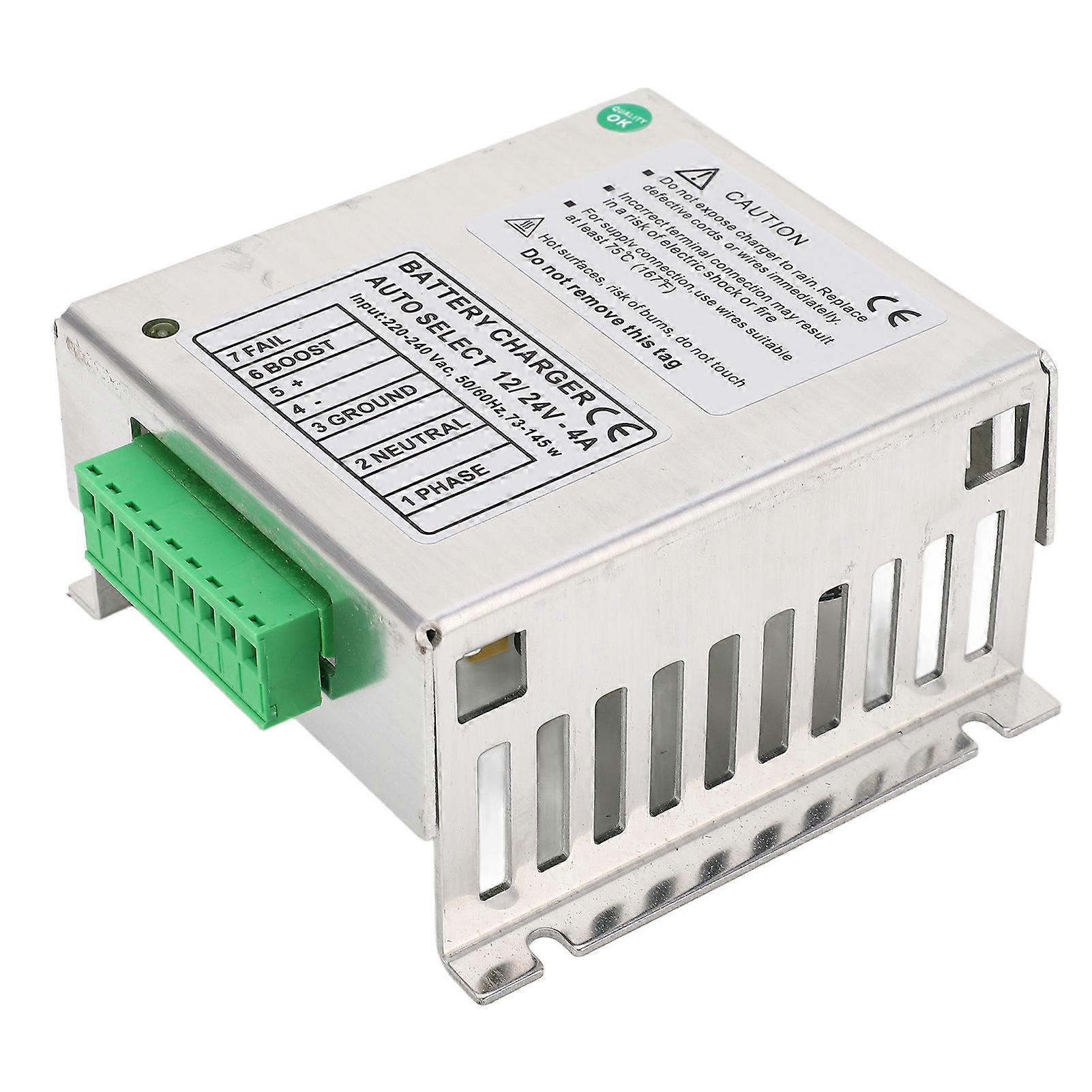 Generator Battery Charger Auto Voltage Detection 12 24VDC Engine Charger 220‑240 VAC