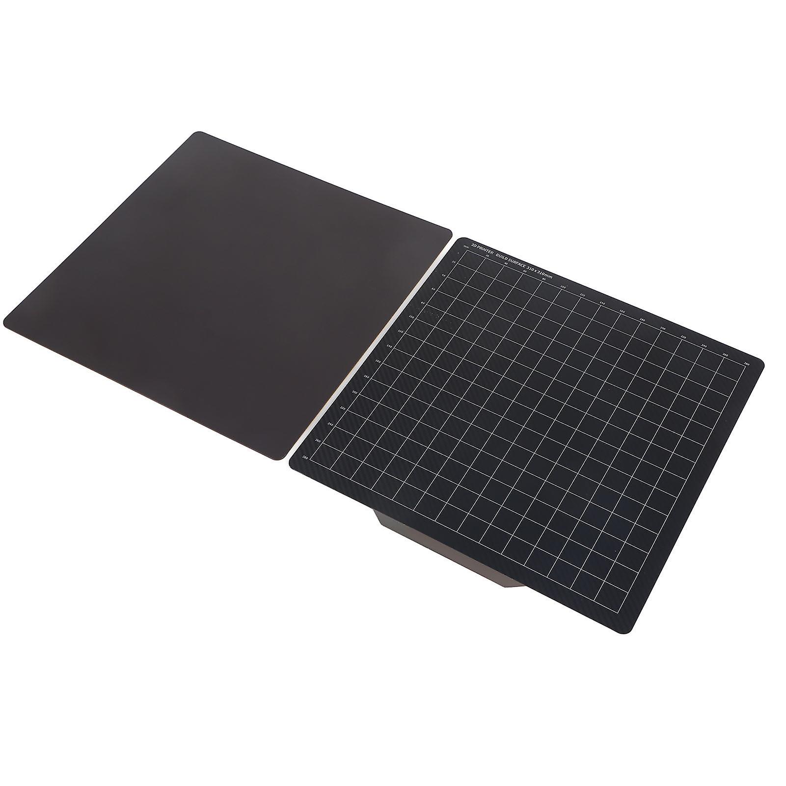 310x310mm PEI Sheet Double Sided Flexible Steel Plate Build Platform Print Bed for 3D Printer