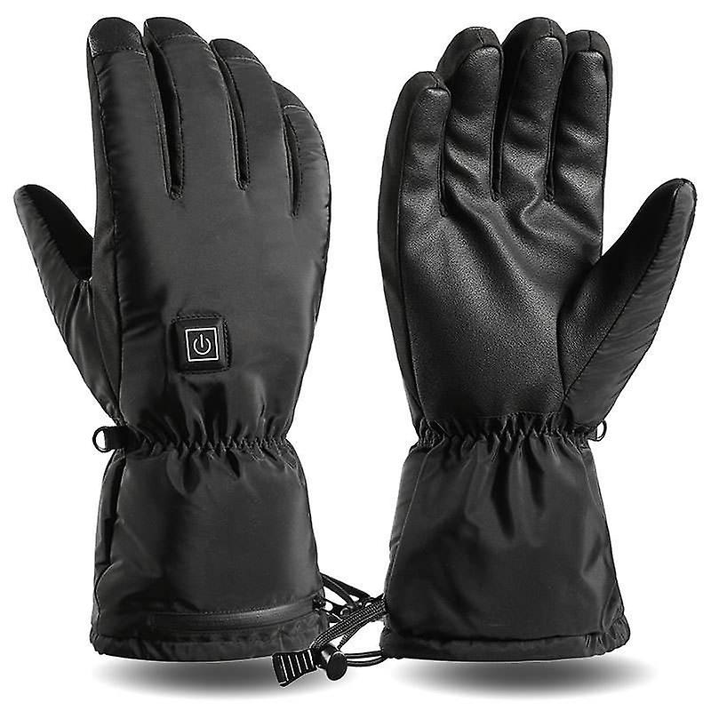 Non-slip and waterproof touch screen electric gloves
