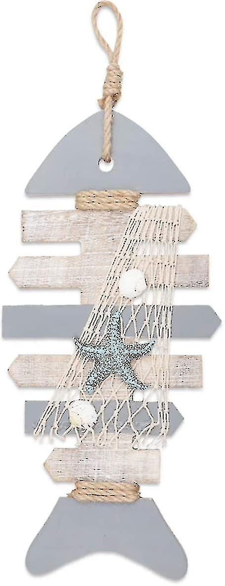 Mediterranean Style Fishbone Decorative Pendant Backdropbd-YUHAO