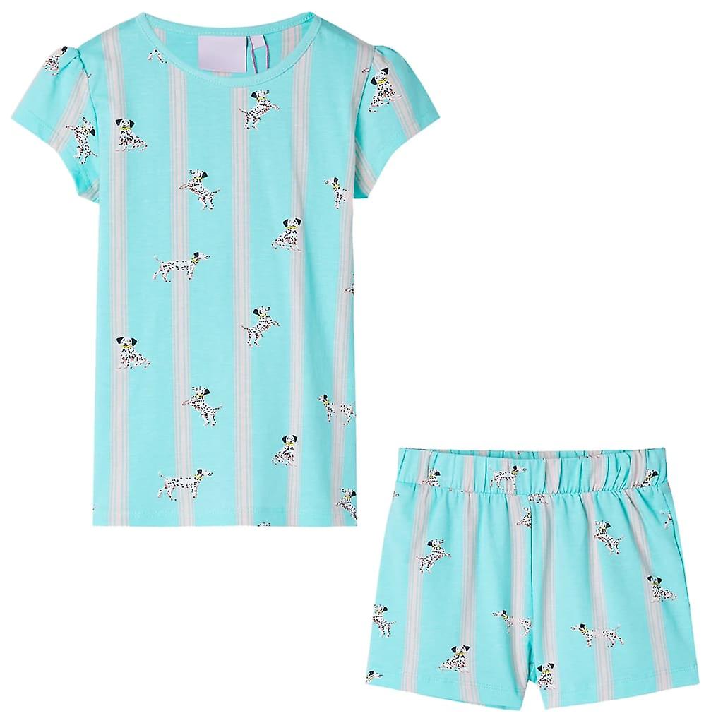 Pyjama enfant à manches courtes, écru, taille 140, réf. : 11398