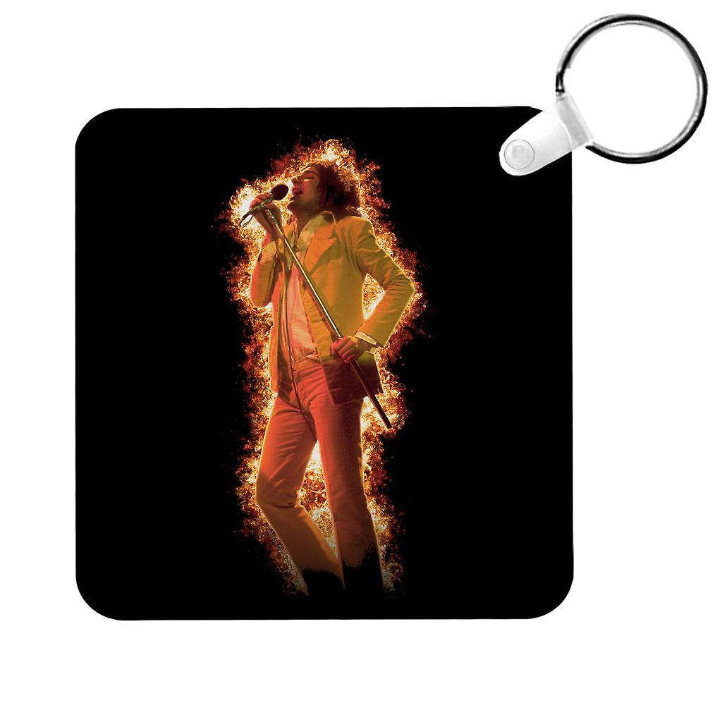 TV Times Rod Stewart And The Faces Flame Effect Key Ring