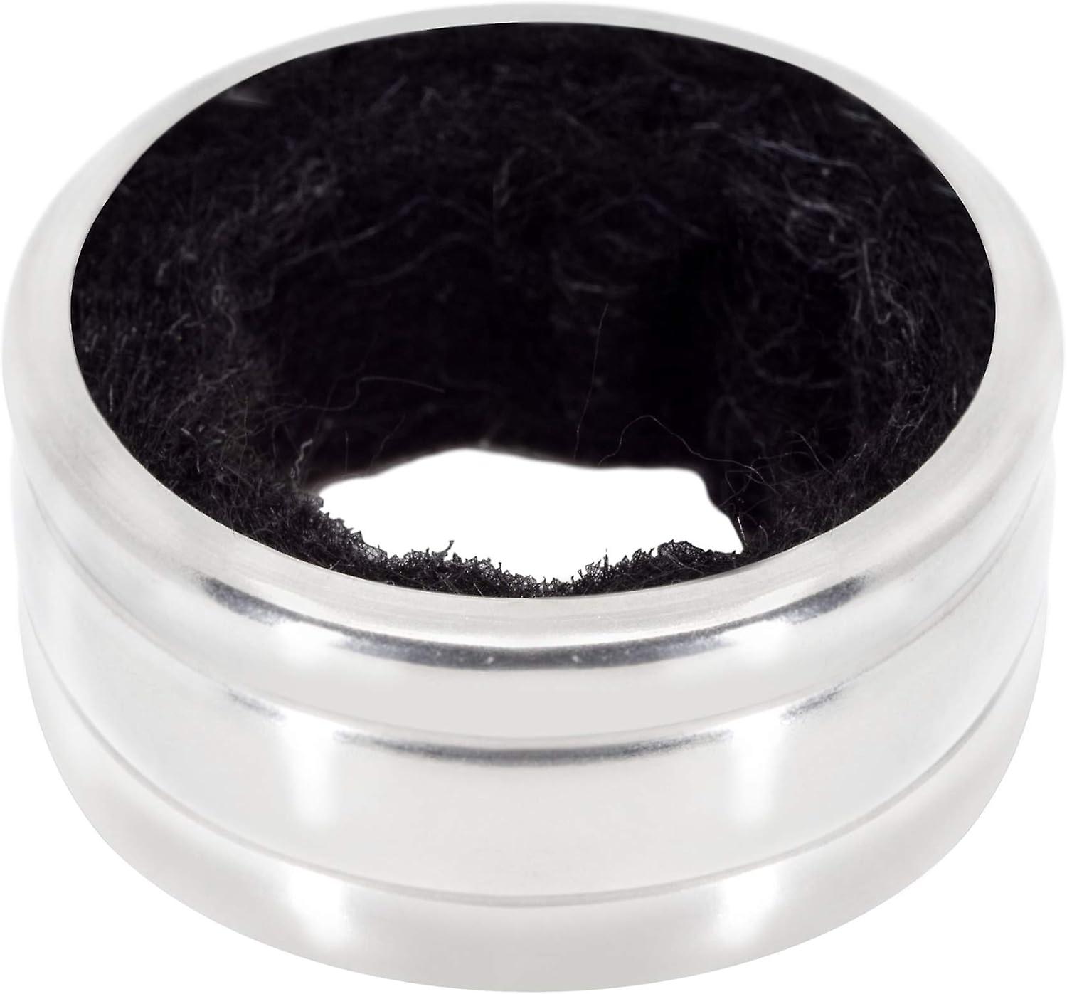 Stainless Steel Wine Bottle Drip Ring, Felt Liner, Dripstop, 10PCS
