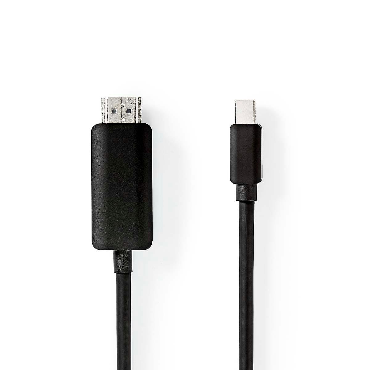 Kabel Mini DisplayPort | DisplayPort 1.4 | Mini DisplayPort samec | ™ Konektor HDMI | 48 Gb/s | Nikl