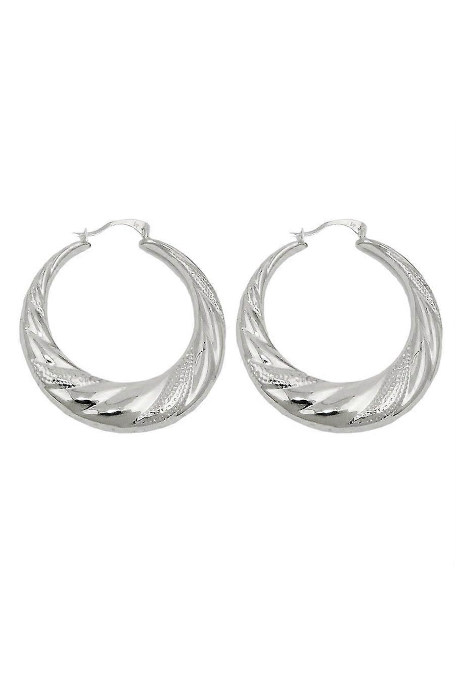 Hoop Earrings Silver 925 - Gl93673