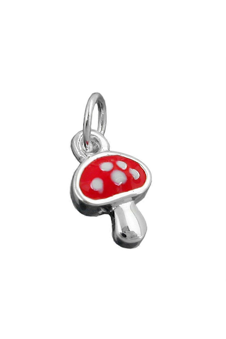 Pendant Fly Agaric Red Silver 925 - Gl90464