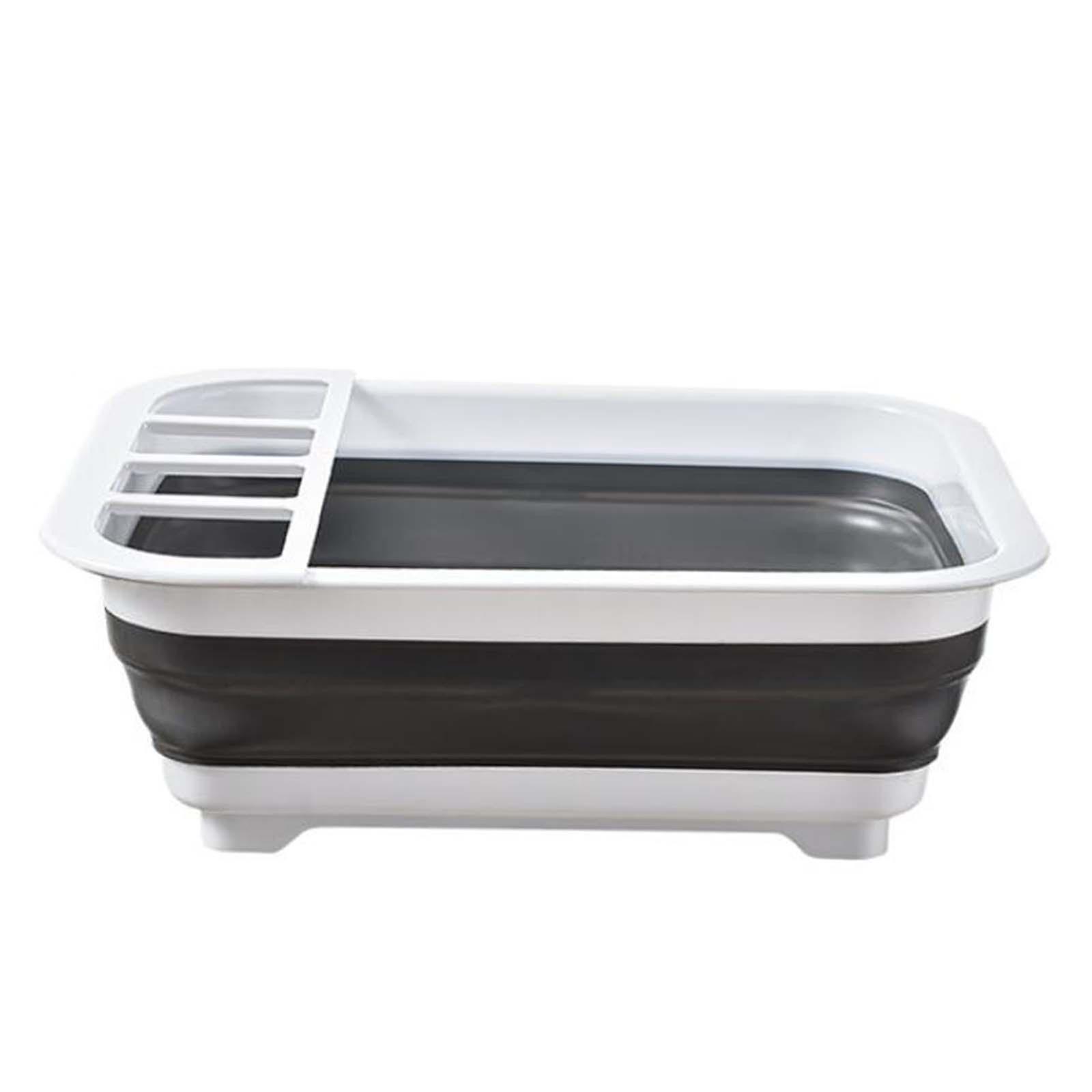 Collapsible Dish Drying Rack ,Dish Drainer Organizer for Houseware,Convenient , Drying Rack Set for Travel Trailer