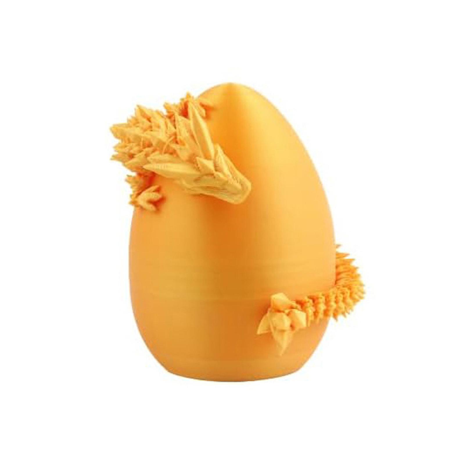 Cool Style Articulated Dragons Regular Egg Set Sturdy Crafts Decorative Model Gift for Dragons Lovers