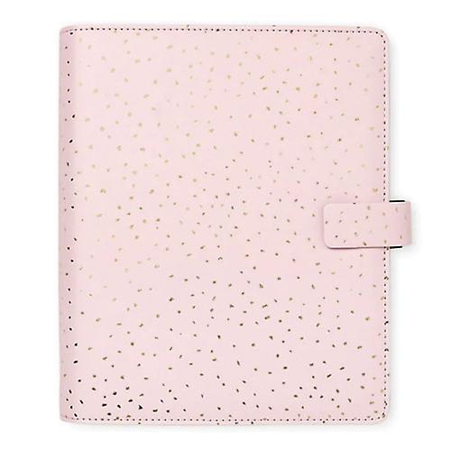 ROSE QUARTZ Filofax Stylish Confetti A5 Size Organiser for Versatile Planning