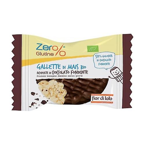 Corn cakes covered with dark chocolate 32 g