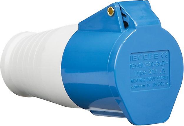 Knightsbridge 240V IP44 16A Connector 2P+E - IN007