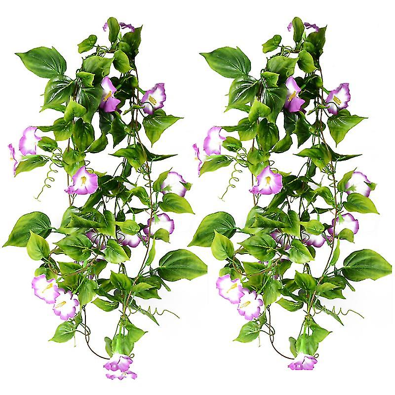 2pcs Hanging Morning Glory