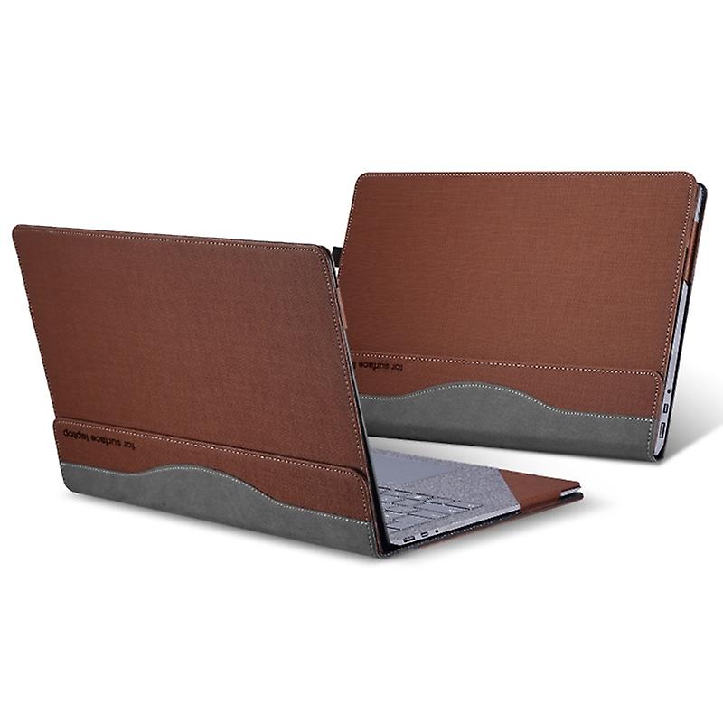Étui en cuir pour ordinateur portable pour Microsoft Surface Laptop 6 15 pouces