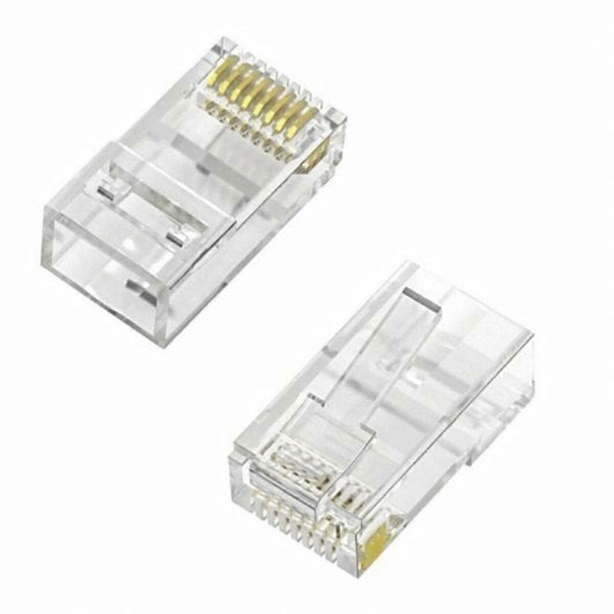 Category 6 UTP RJ45 Connector Aisens A139-0657 Transparent