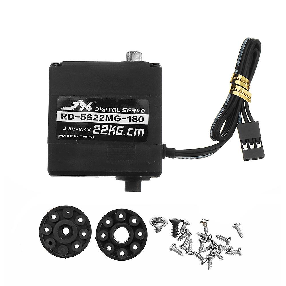 22Kg Digital Metal Double Axis Steering Gear 180 Servo For Rc Robot