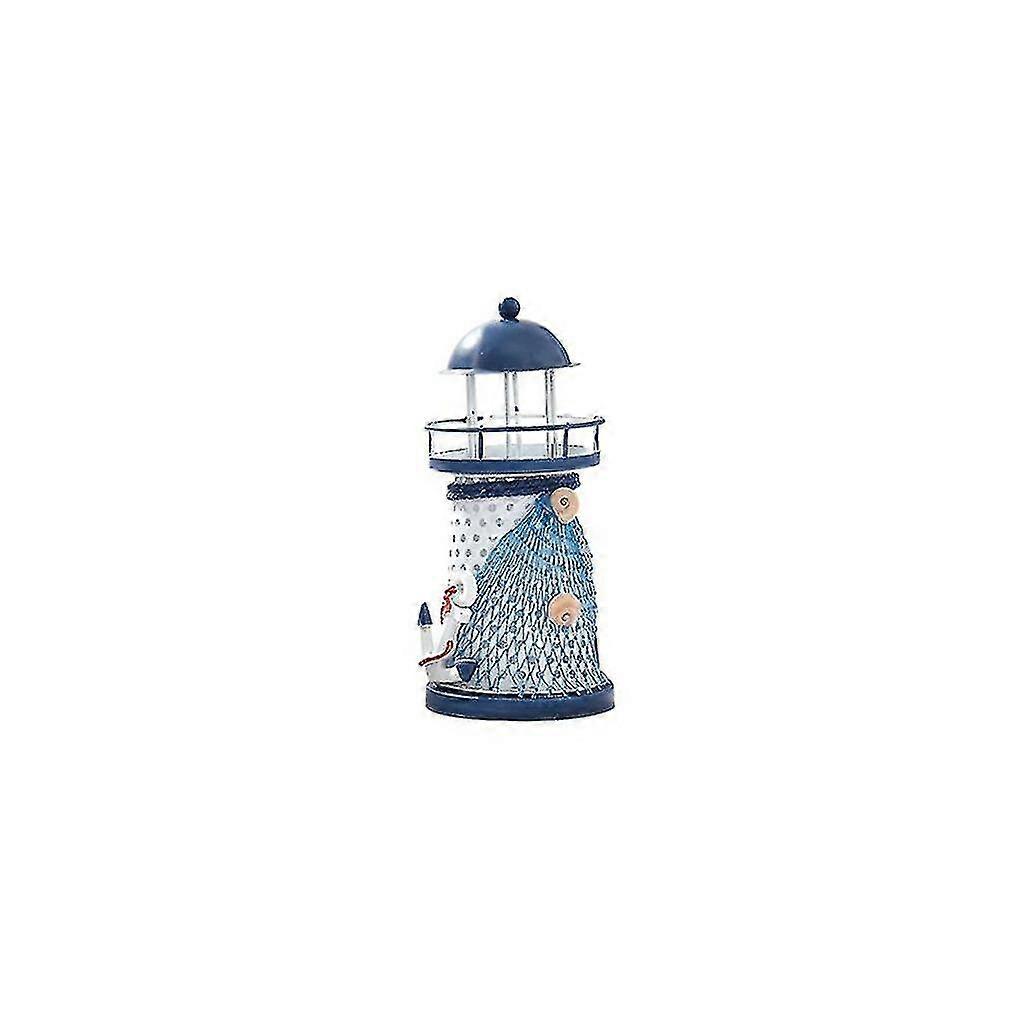 Lighthouse with Color Changing LED Light Battery Powered Lighthouse Lamp