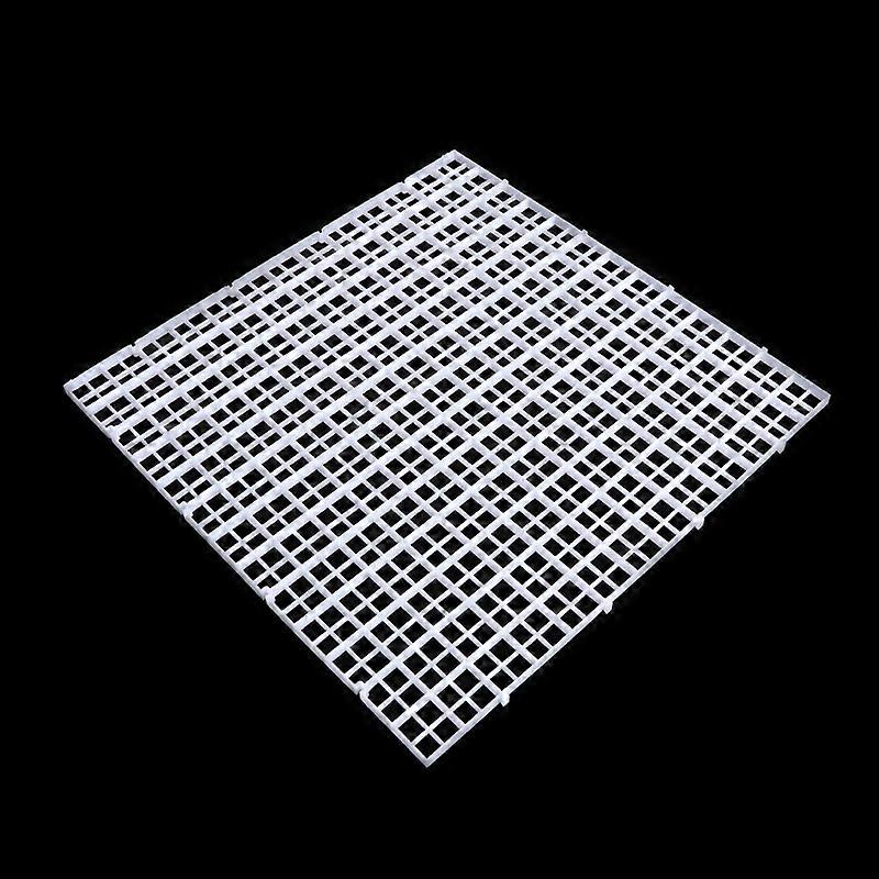 Aquarium Bottom Grid Plate Fish Tank Filter Divider Plastic Isolation Tray