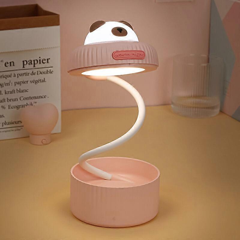 Foldable Night Light Cute Gift Dimmable Eye-Caring Led Creative Usb Rechargeable Desk LampPink