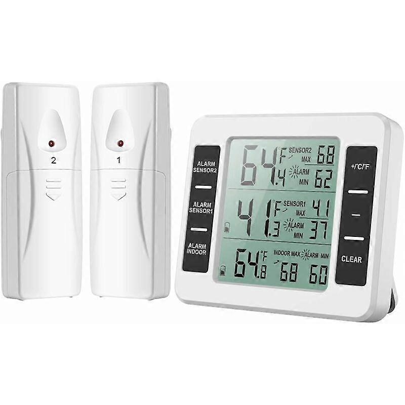 Refrigerator thermometer, digital freezer thermometer