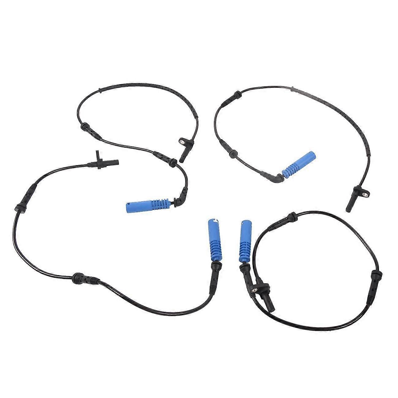 4Pcs Front and Rear Left /Right ABS Speed Sensor For BMW E60 E63 E64 34526771703 A0032A0499