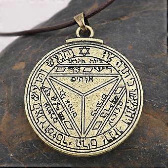 Piece Talisman For Good Luck Key Of Solomon Pentacle Seal