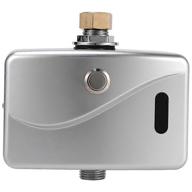 Automatic Electric Urinal Flush Valve Sensor&manual 2 Function Exposed Wall Mount Dc6v Urine Flushing