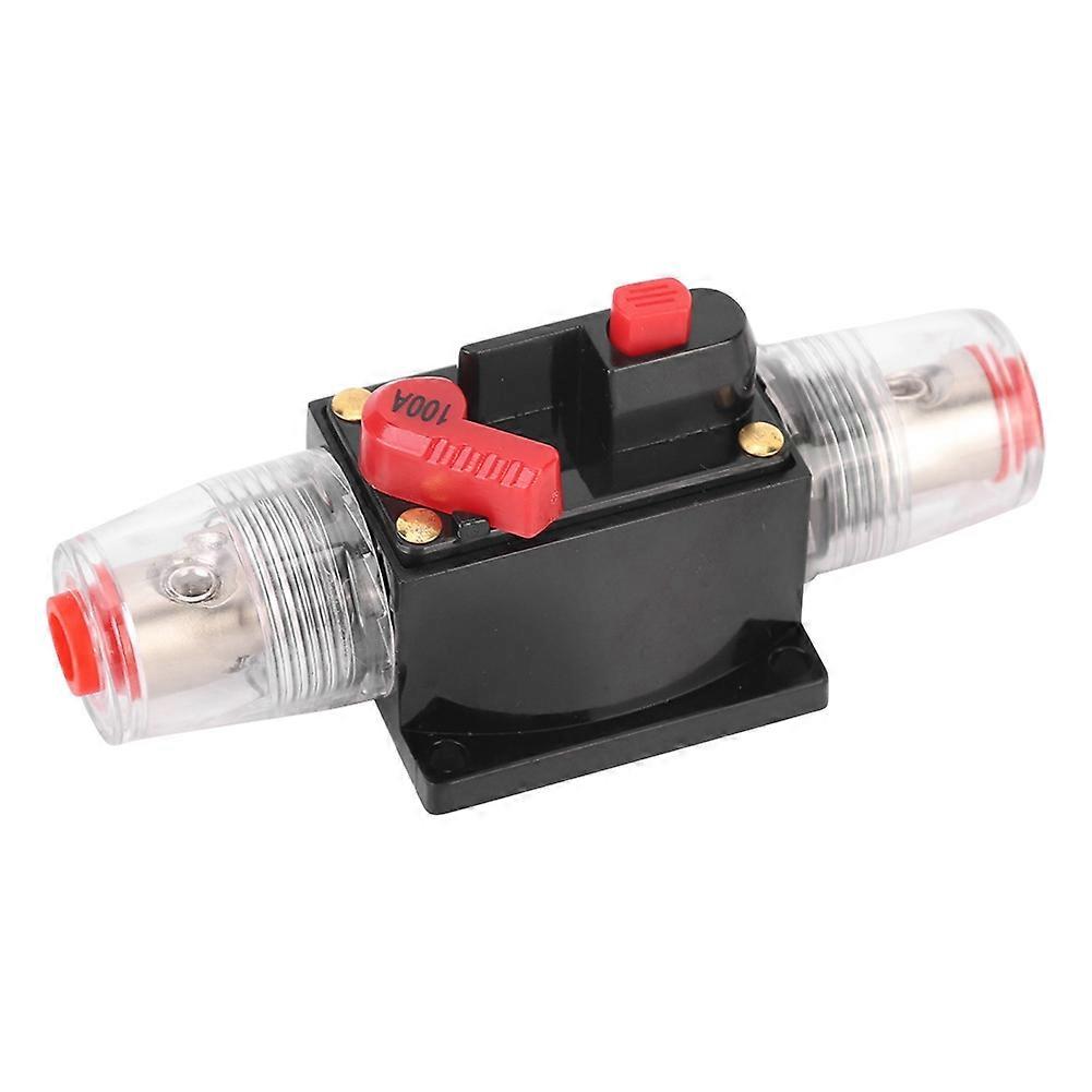 12-24V Audio do auta Stereo zesilovač Reset Jistič Držák pojistek Autopříslušenství 100A