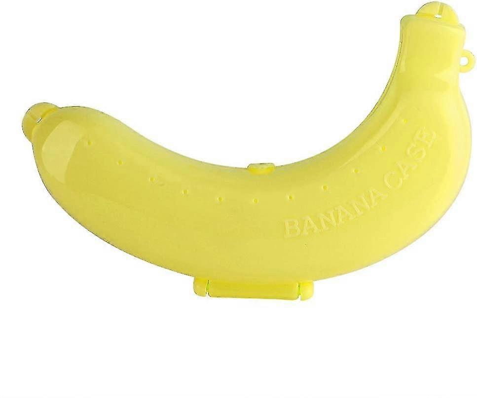 Yaratıcı Taşınabilir Seyahat Malzemeleri Muz Kutusu Saklama Kutusu, Muz Koruma Saklama Kutusu