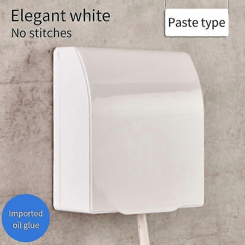 1pc 86 Type Waterproof Electric Plug Cover Splash Box Sockets Switch Box Protector Bathroom