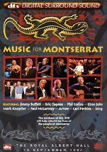 Music for Montserrat DVD (2016) Arrow cert E - Region 2