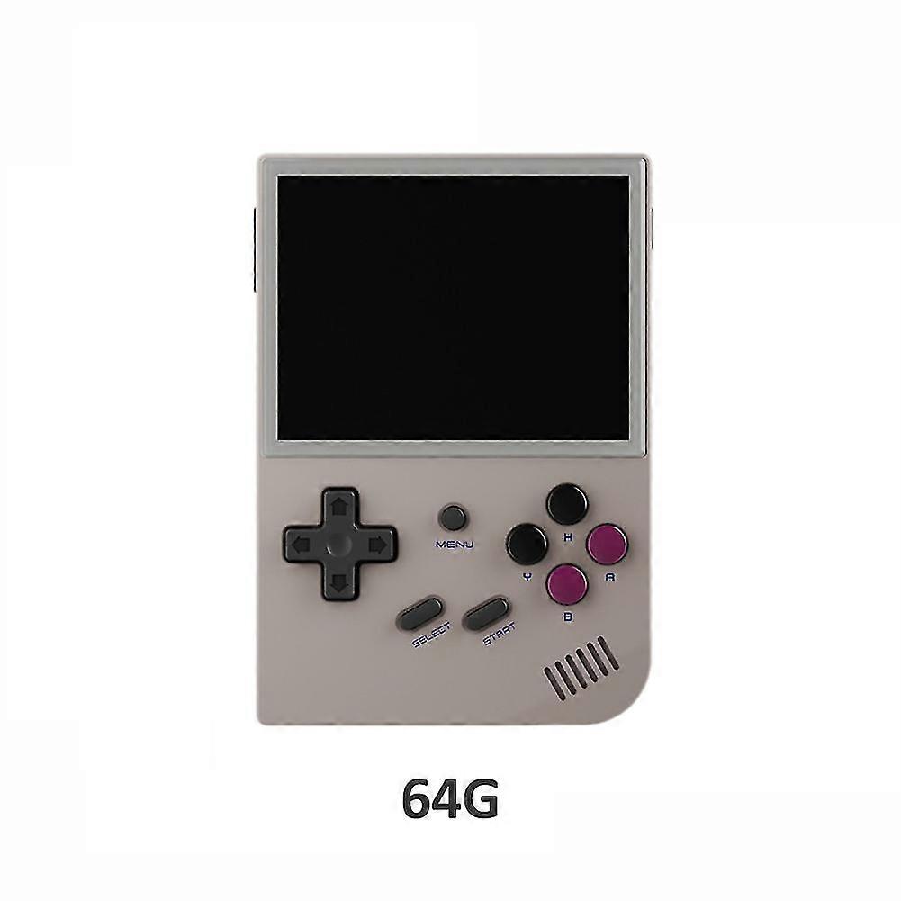 Rg35xx وحدة تحكم ألعاب محمولة مع نظام Garlic OS Linux ، بطاقة TF 64 جرام 5400+ ألعاب كلاسيكية ، شاشة Ips مقاس 3.5 بوصة ، جهاز ألعاب ريترو محاكي محمول باليد