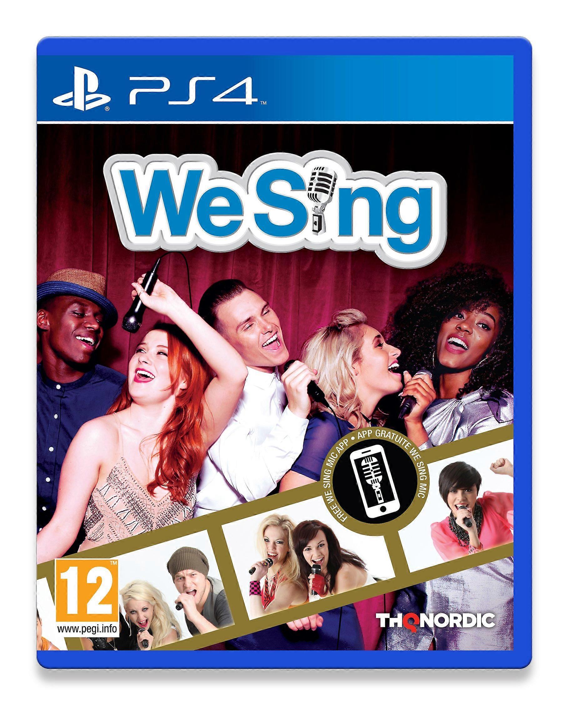 We Sing - PlayStation 4 - PAL - New & Sealed