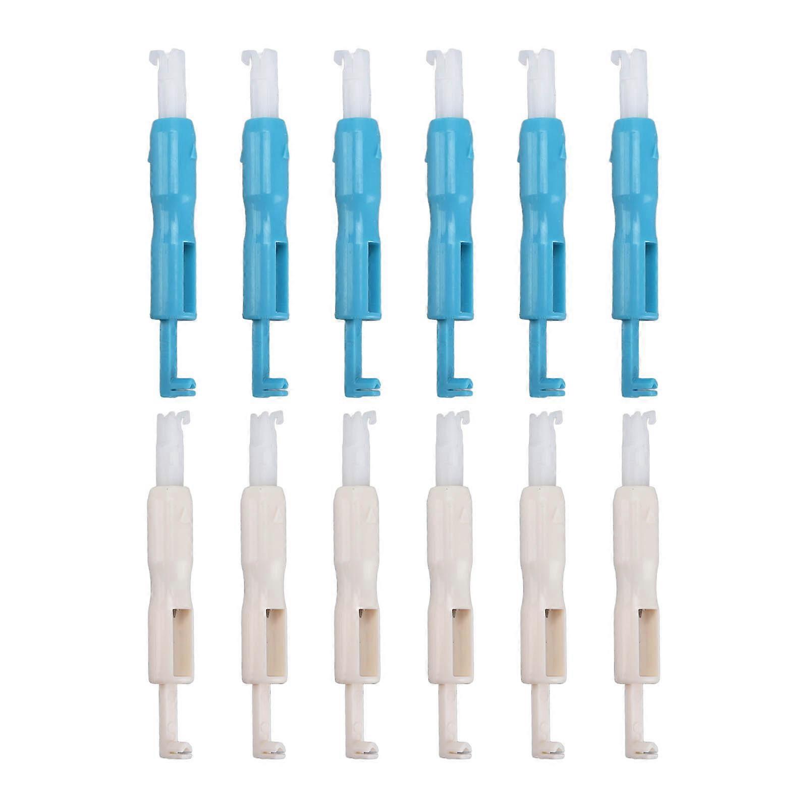 12Pcs Needle Threader Quick Thread Change Safe Durable Multifunctional Needle Inserter for Sewing Machine