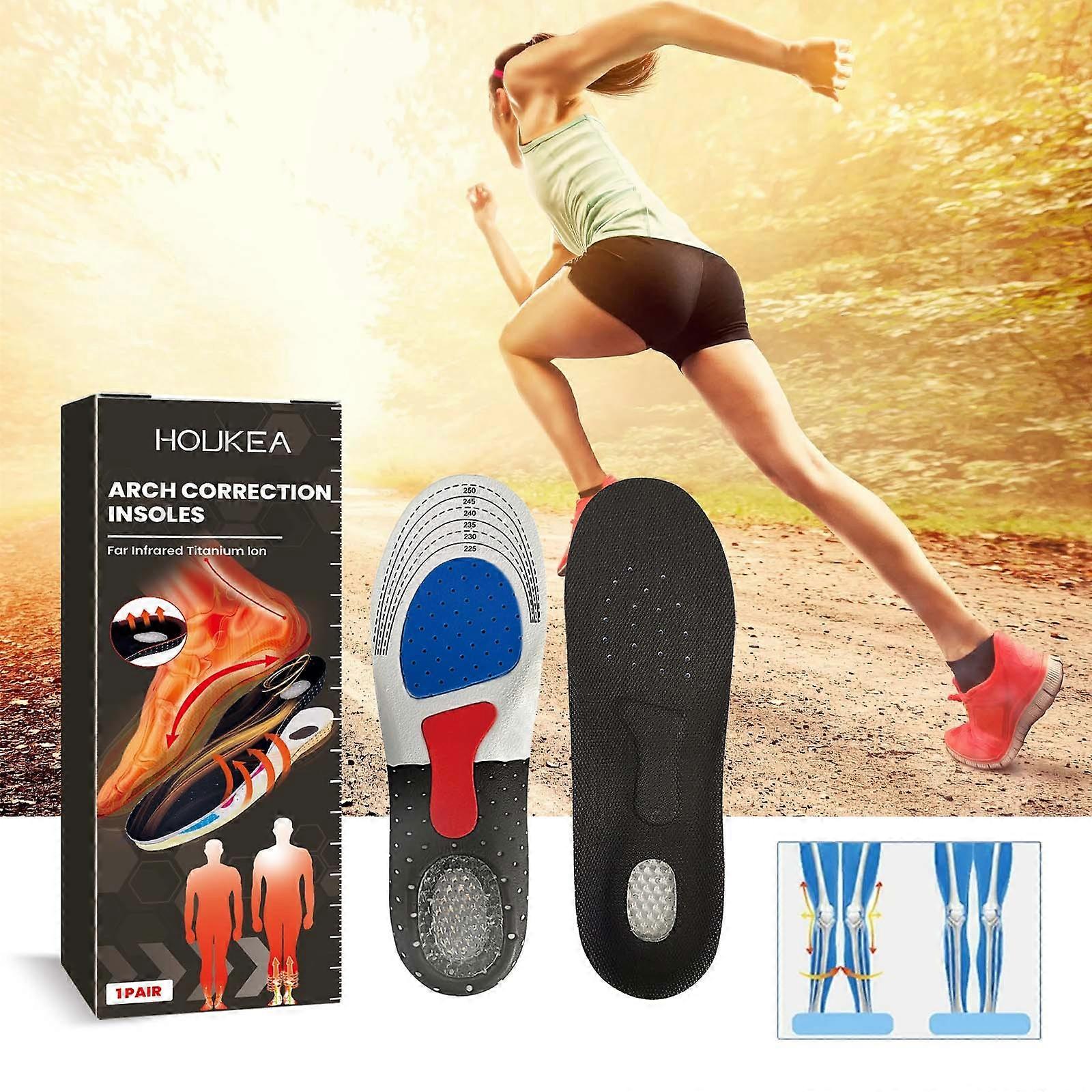 Semelle intérieure confort Houkea Far Infrared Titanium Arch Correction Insole