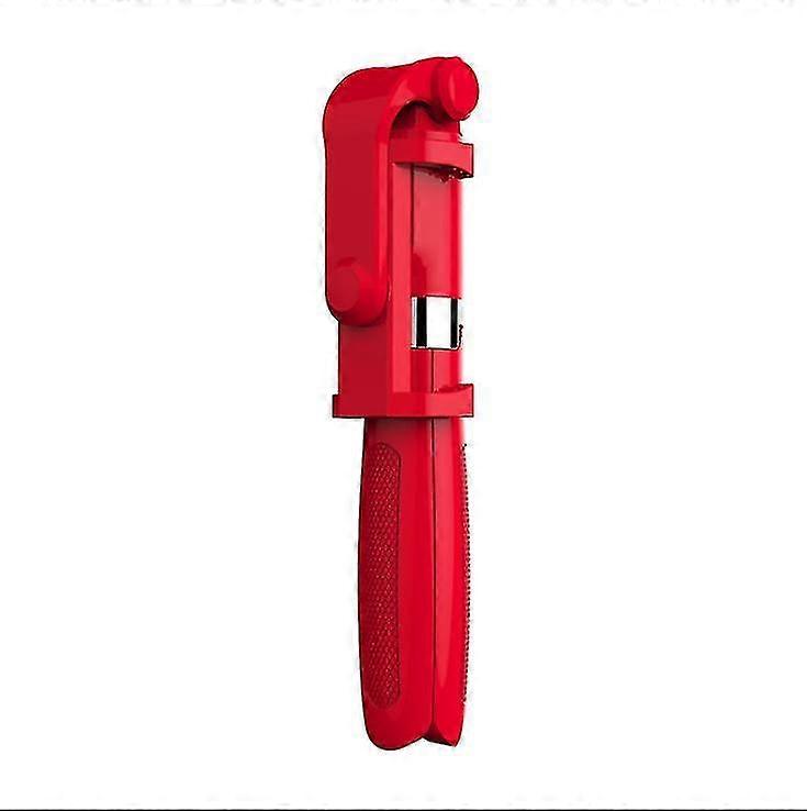Zahn Selfie Stick Fernbedienung Multifunktionsstativ mit LEDRED