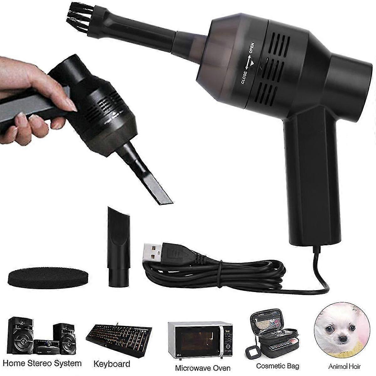 Usb Micro Vacuum Cleaner Mini Vacuum Tool Computer Desk Keyboard Stove