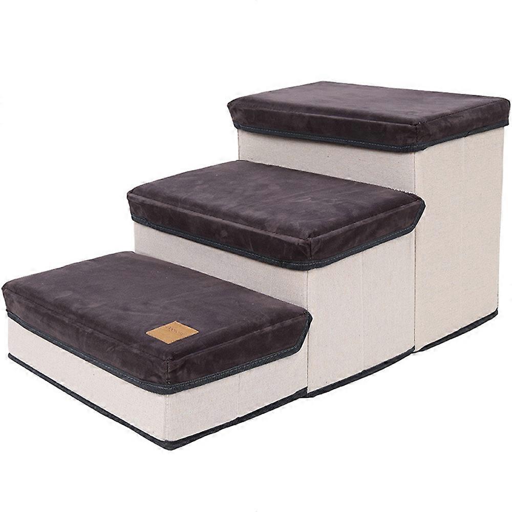 Suitable for small and medium sized dogs and pets, pet storage step machine is suitable for high bed sofa